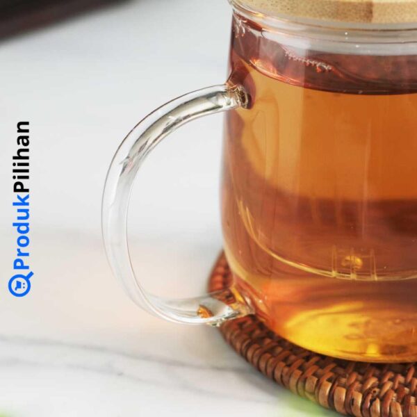 Produk Pilihan One Two Cups Gelas Cangkir Teh Tea Cup Mug with Infuser Filter - C225 - Image 4