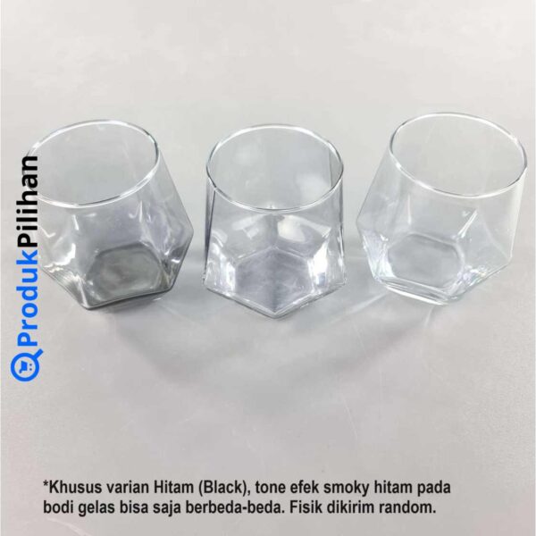 One Two Cups Gelas Diamond Crystal Borosilikat 310ml - GW107 - Image 6