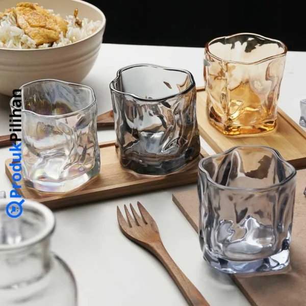 Gelas Rock Glass 190ml - Japanese Yamazaki Style (One Two Cups L200)