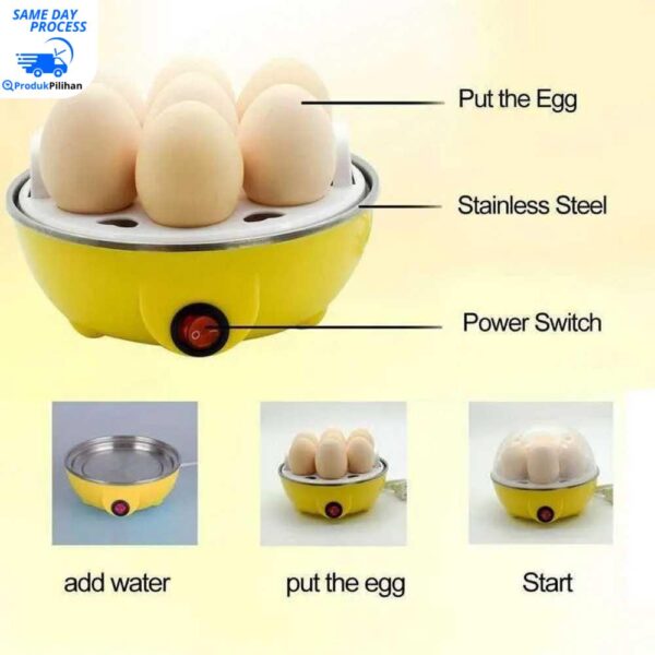 Egg Cooker 350W - YS-203 - Image 5