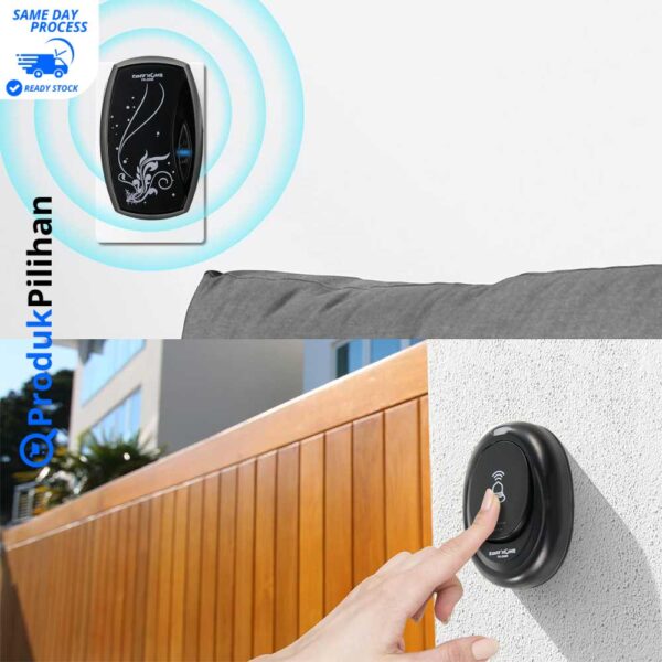 TaffHOME Bel Pintu Wireless Door Bell Waterproof - Image 6